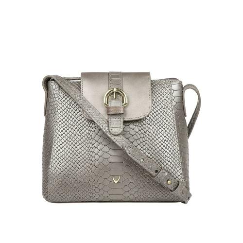 Hidesign Women Silver Sling Bag