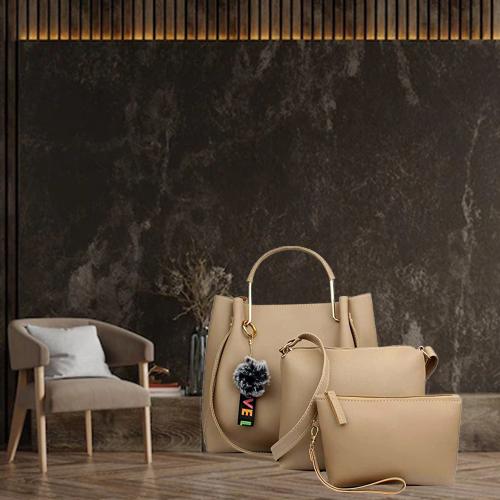 Buy Mammon womens multicolored Handbags combo Green Online at Best