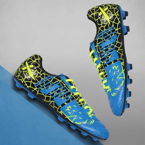 Vector X Infiniti Football Shoes for Men (Blue,Black, Geen)