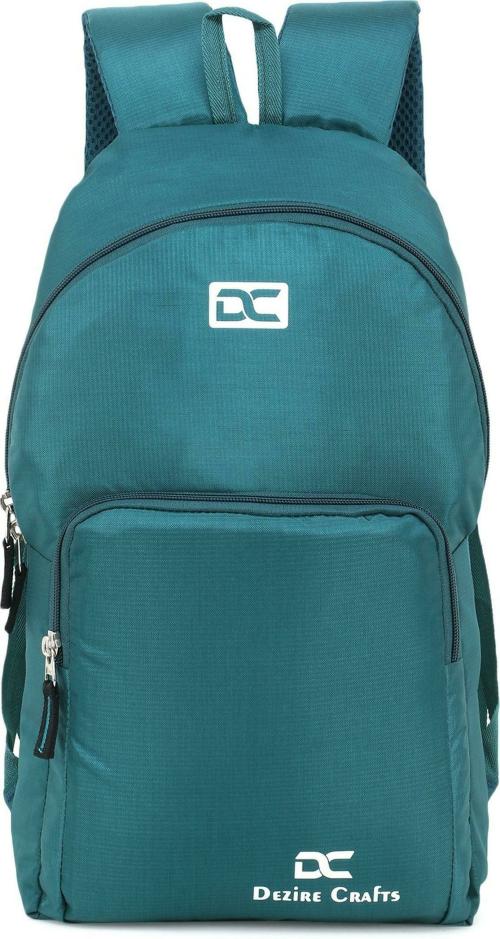 Dezire Crafts Green School Bags 16 L DC SKYBAGS 303
