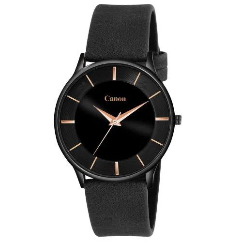 Canon Men's Elegancia Series ALL-BLACK Watch 037