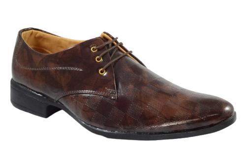 KIYA Decent Brown Derby Shoes