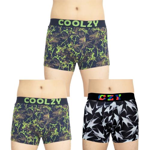 COOLZY Men's Cotton Innerwear Underwear Brief (Pack of 3) (M)