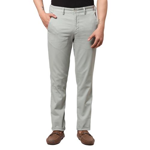 Buy Park Avenue Solid Slim Fit Trouser Online at Best Prices in India ...
