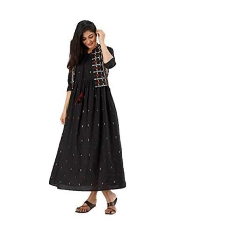 Ritika Collection Woman Rayon Printed Kurti with Jacket