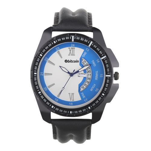BITCOIN Wrist Watch For Men With Day & Date Indicator