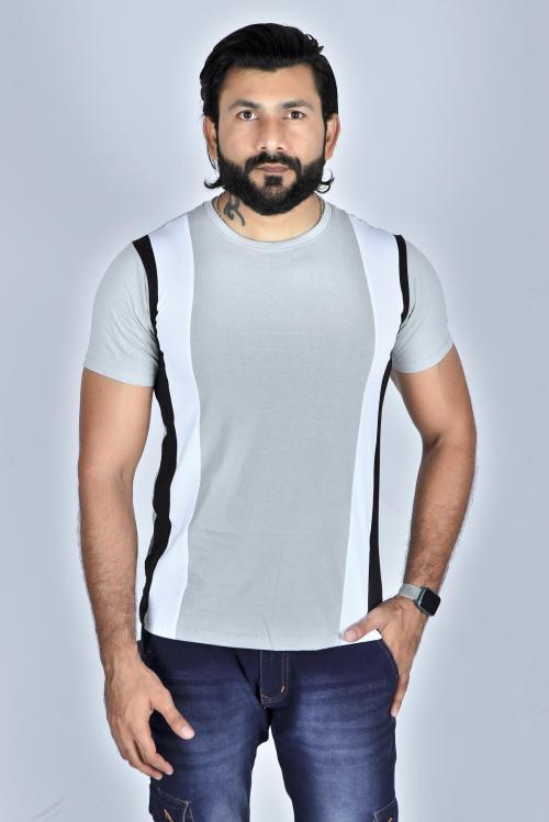 Dev Enterprise Men Multicolour Pure Cotton Round Neck T-Shirt Size - XXL