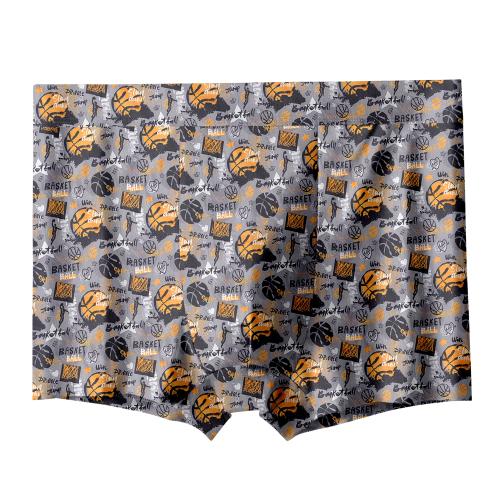SELRICA Men's Super Combed Nylon Elastane Stretch Printed Trunk with Ultrasoft Waistband Pack of 1