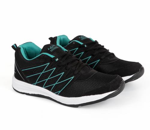 Lancer Men Walking Shoes (Green and Black)