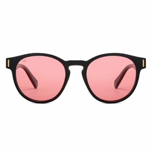 Vincent Chase Unisex Black Full Rim Round Sunglasses - VC S14678