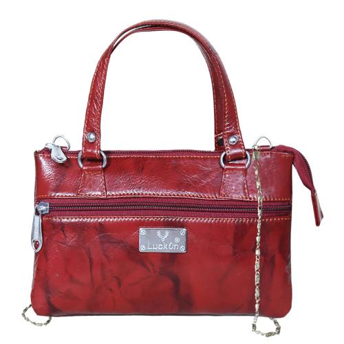 Buy LuckOn Maroon Leather Clutch Bag R26 Online at Best Prices in India JioMart.