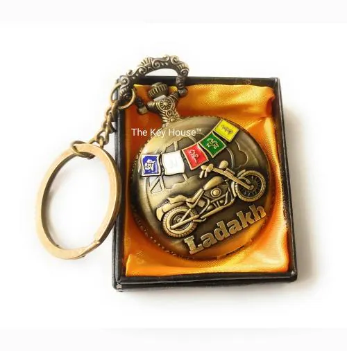 The Key House antique keychain watch