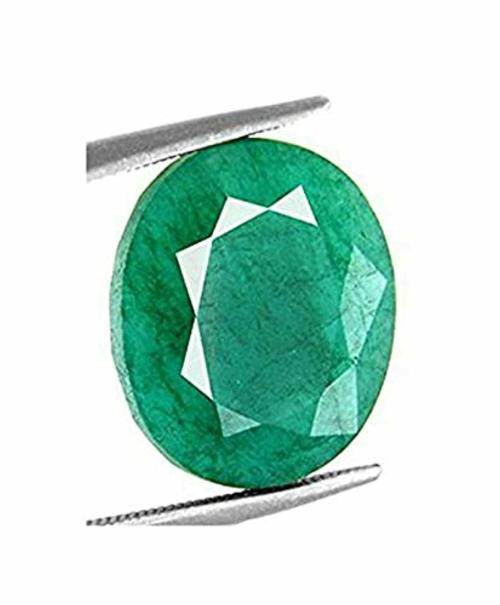 BAGUE Natural Crystal Emerald Gemstone 8.7 Ratti