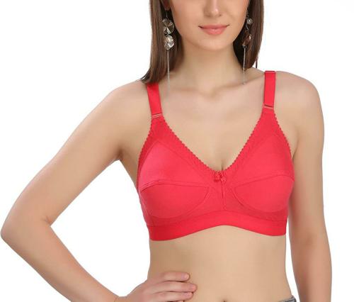 Eve's Beauty Women Red 36D Full Coverage Bra (36D)