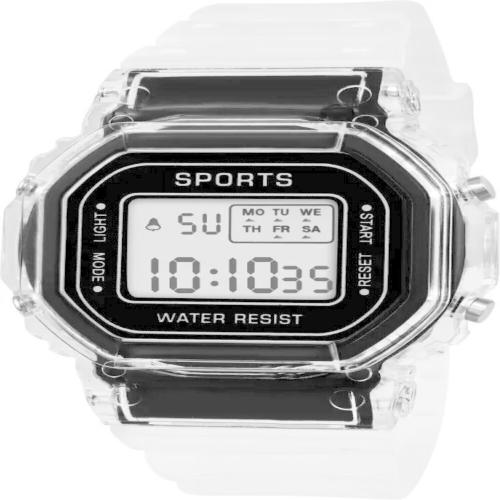 BANDSMITH Digital Watch - For Men & Women Korean Style Square Latest