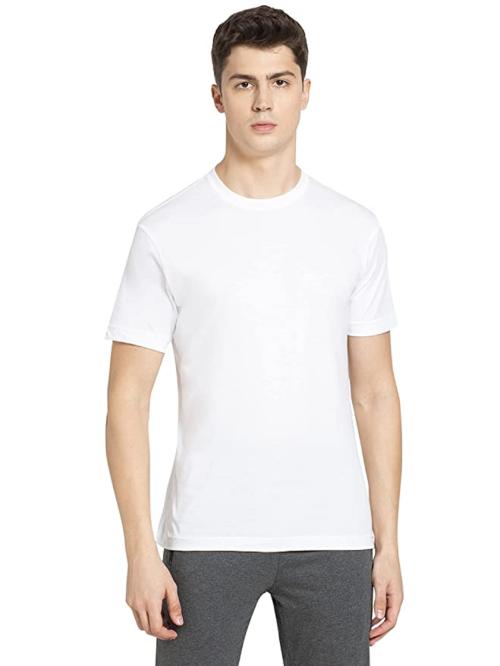 Latest Trending White Dot Net Fabric Casual and Sports T-Shirt for Men's and Unisex