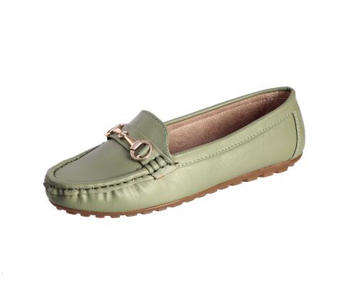 CatBird Women Anti Slip Loafer Shoes ( Olive)