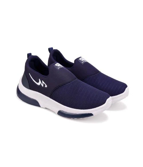 Tway Comfortable Kids Sports Shoes For Boys Blue Running Walking Dancing and Hikking