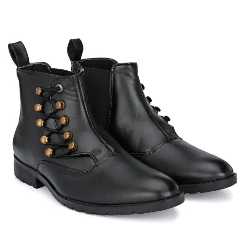 Buy Vellinto Black Boots for men Online at Best Prices in India JioMart.
