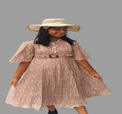 JACKSHON Women's Plus Size Collar Neck Wrap Maxi Dress with High Waist Ruffle - Summer Casual Dress with Belt-01