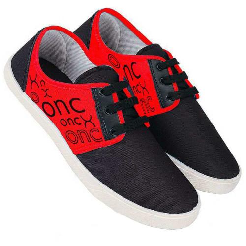 Aura Red Casual Shoes Sneakers