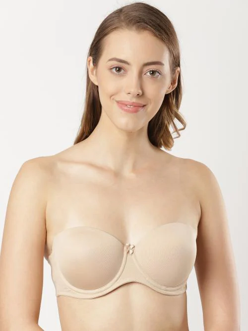 jockey Women Padded Under Wired Beige Padded Bra