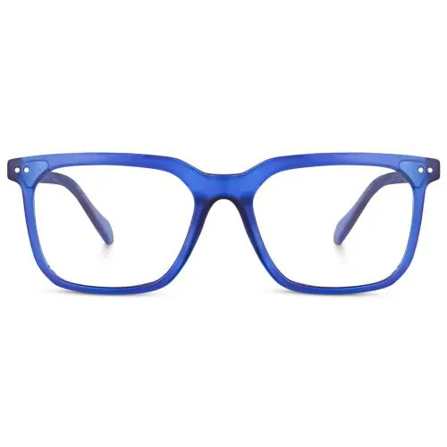 SunglassesMart Emiltus Square Blue Spectacle Frame For Men And Women