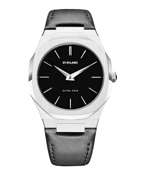 D1 Milano Ultra Thin Analog Black Dial Men's Watch-UTLJ01