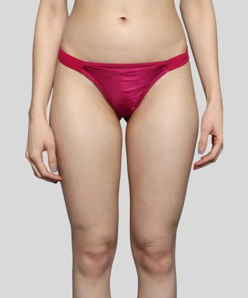 Bleeding Heart Solid Thong for Women Pack of 1