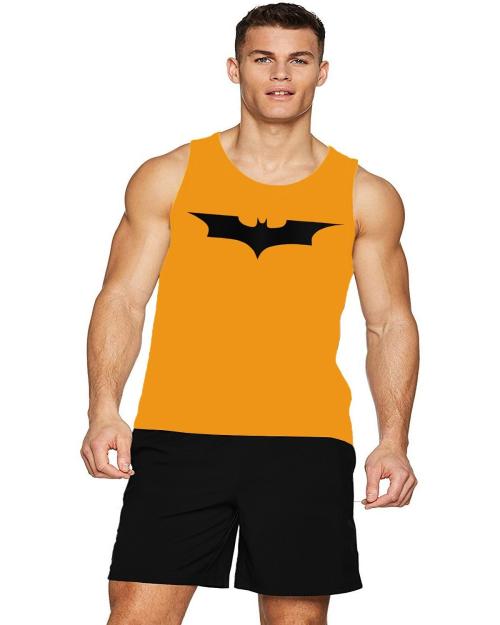 THE BLAZZE Men's Sleeveless Black Gym Tank Gym Stringer Tank Tops Gym Vest Muscle Tee Sleeveless Cotton T-Shirt for Men