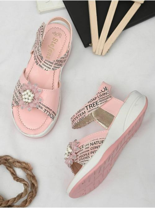 Stefens Casual wedges Sandal For Kids Girl's