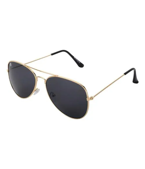 Markques Classic Aviator Black Sunglasses (Unisex) (CL-550801)