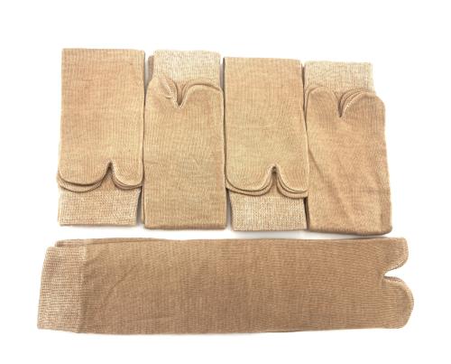 Women's Ankle Length Thumb/Toe Cotton Socks, Combo Pack of 5 Pairs