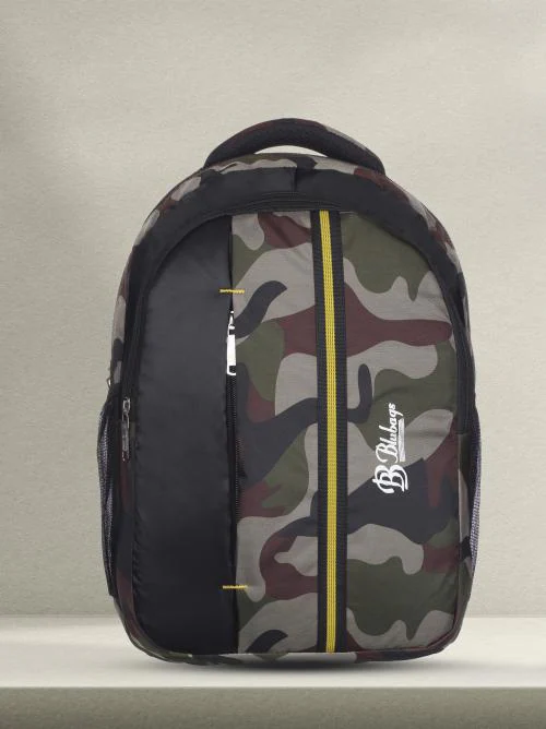 Blubags 40L Men Backpack School Bag College Bag Office Bag Laptop Bag (Military)