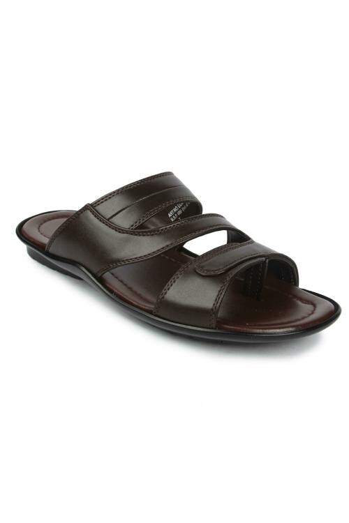 COOLERS By Liberty Cool99-13_Brown Slippers For Men