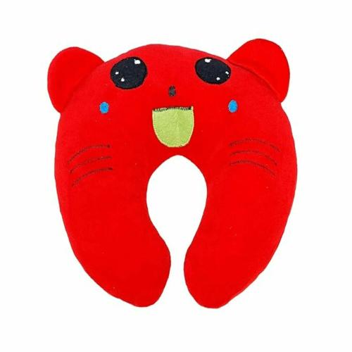 Little Boo New Born Baby Soft Neck Supporting Pillow for Head Shaping Baby (0-12 Month) Valvet, Pack of 1