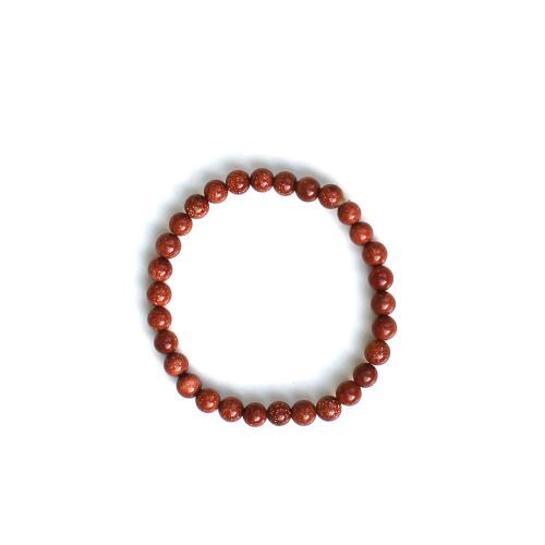 Buy Arka Surya Crystals Gold Sandstone 6mm Healing Bracelet for Embrace Radiance and Positive