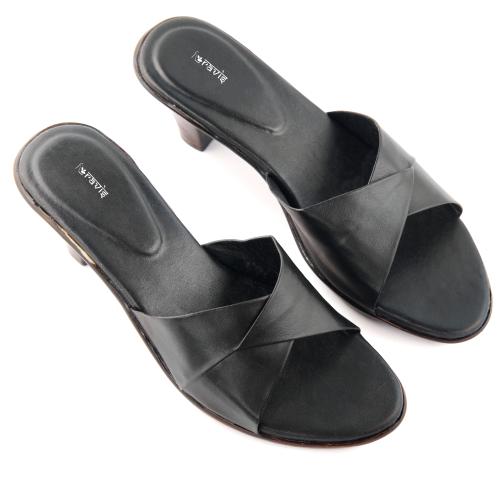 RAVIS Women Comfort Lifafa Total Heel Black UK 8