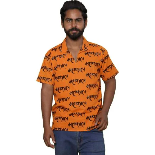 Aruati Men Mahakal Printed Cotton Blend Tshirt Pack of 1