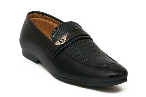 KNOOS Black Casual Shoes for Men