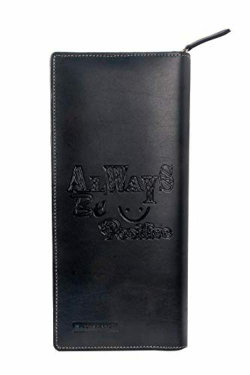 Sukeshcraft RFID Safe Black Polypropylene Passport Wallet for 6 Passports