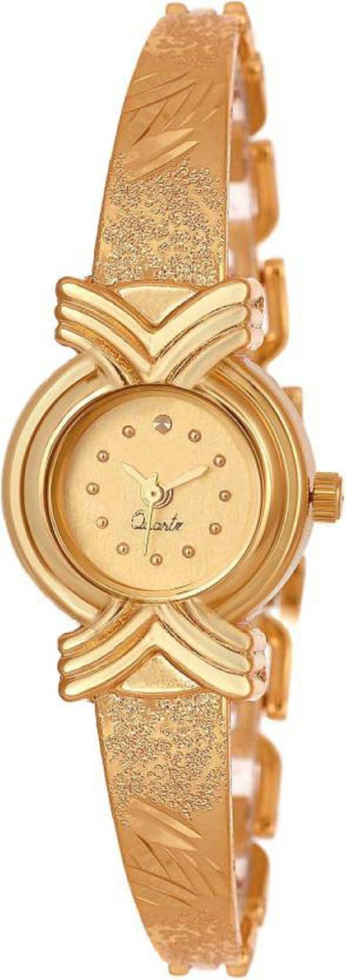 Bolun Analog Gold Dial Gold Strap Watch For Women JioMart