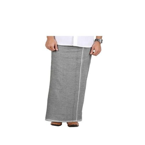 PRAKASAM COTTON Cotton Men Black Dhotis & Mundus