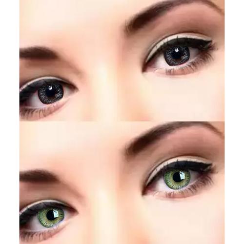 Color Eye The Best Black, GRN Color Contact Lens For Your Best Eye Color look