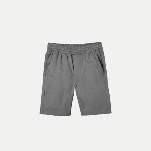 Rad Prix Boys Dark-Grey Solid Casual Shorts