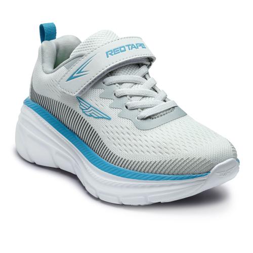 Red Tape Kids-Unisex White Walking Shoes