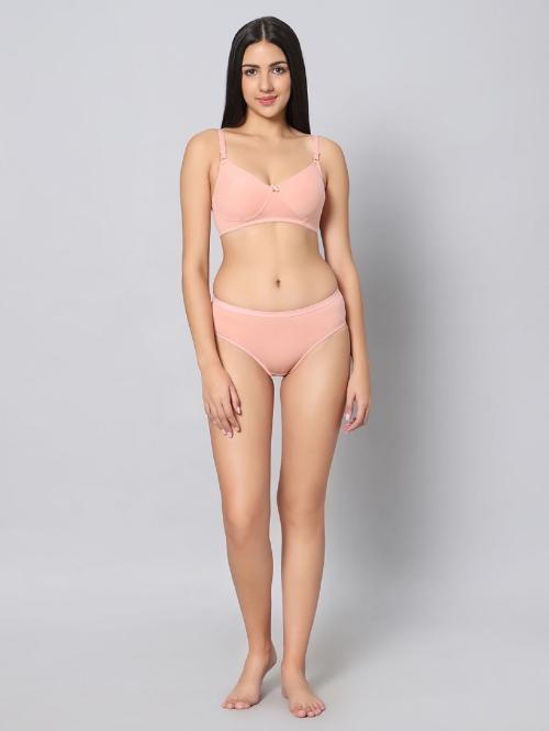 ANV Fashion Non Padded Full Coverage Bra & Panty Set