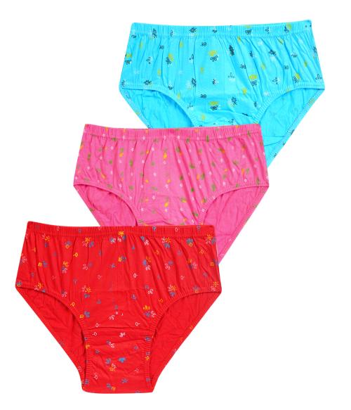 YELLOWDELIGHT Pure cotton Printed Panties XXL-3p