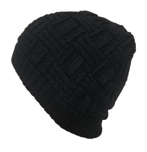 Gajraj Men Black Woolen Skull Cap