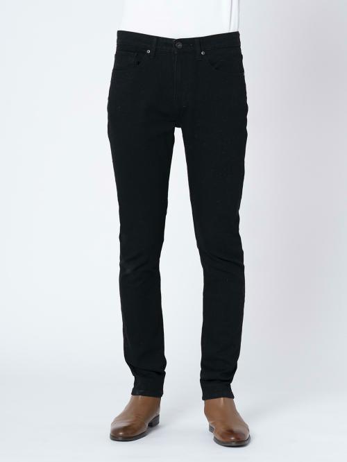 Red Tape Men's Black Skinny Jeans